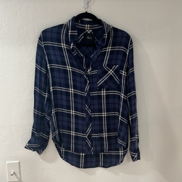 Rails Hunter Metallic Plaid Shirt - Picture 3 of 6